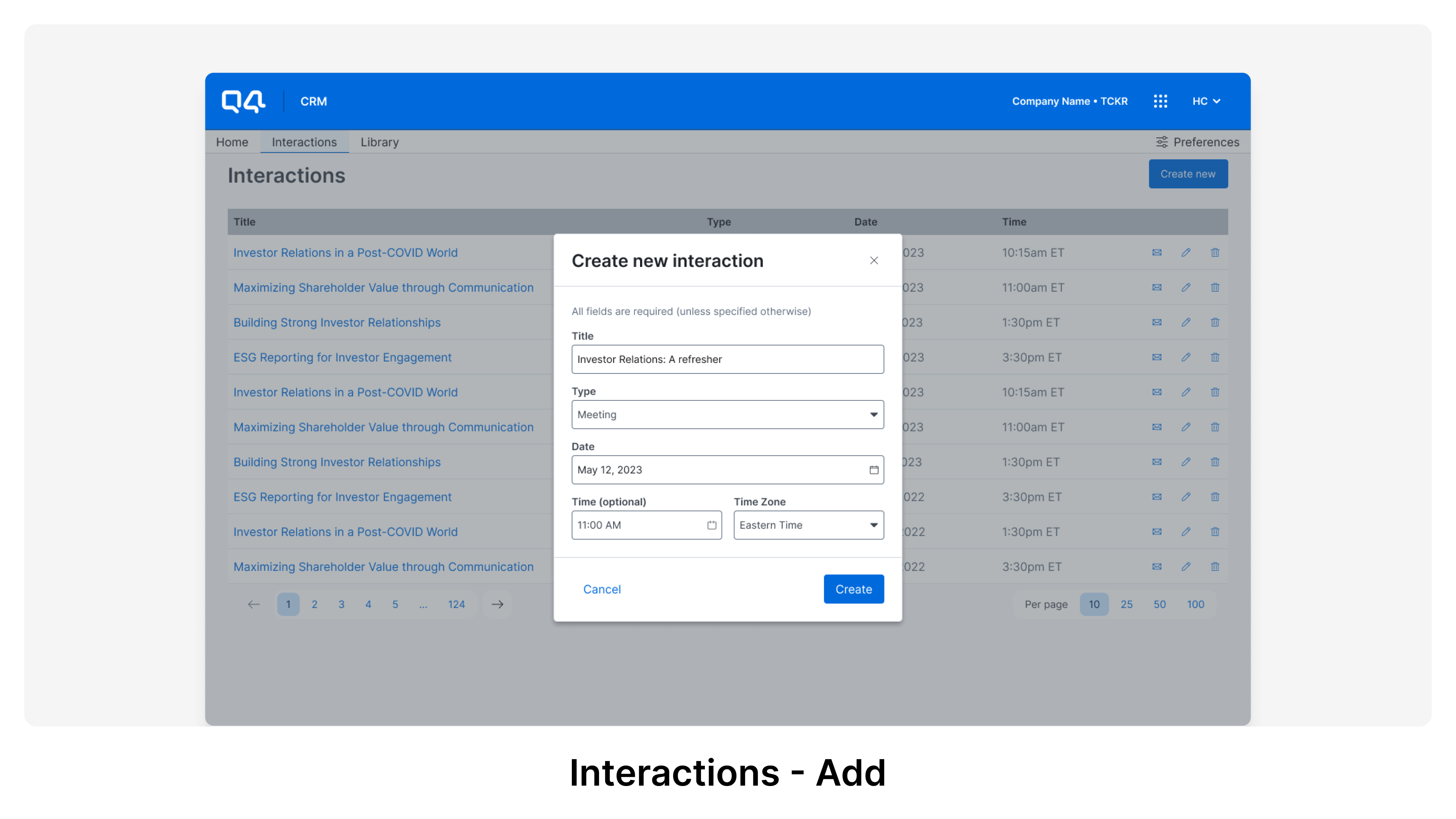 Interactions Add